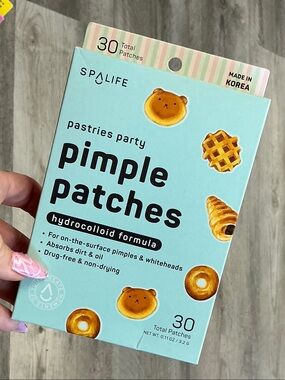 Spalife Pastries Party Pimple Patches - Mint Blue Box